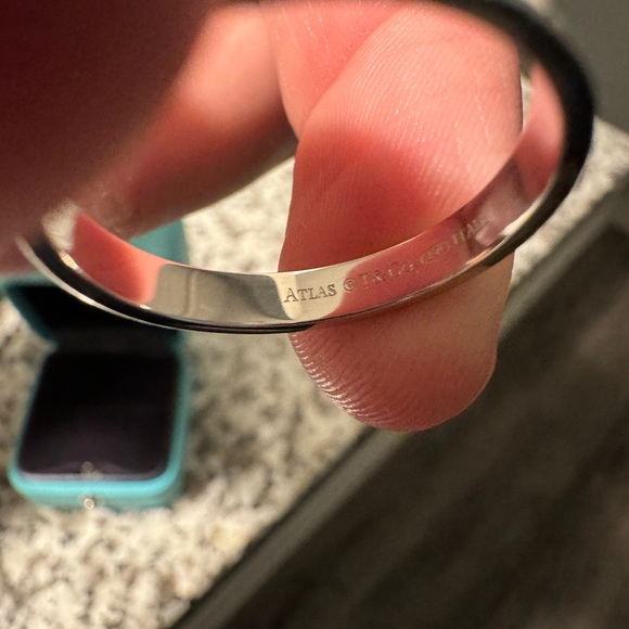 Authentic Tiffany & Co. Atlas Ring Size 10.5 - Picture 7 of 7